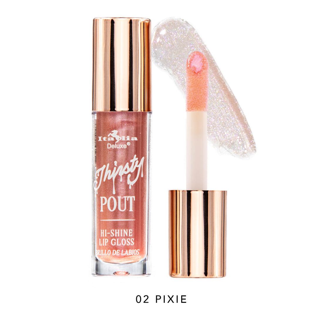 Thirsty Pout Hi-Shine Lip Gloss - Italia Deluxe