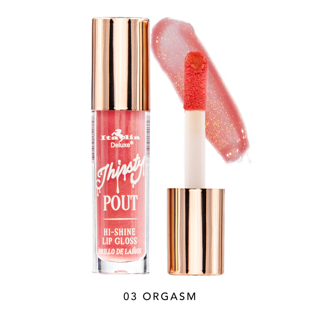 Thirsty Pout Hi-Shine Lip Gloss - Italia Deluxe