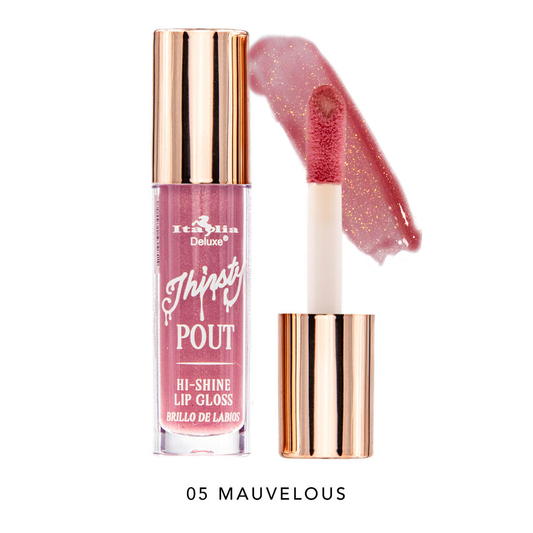 Thirsty Pout Hi-Shine Lip Gloss - Italia Deluxe