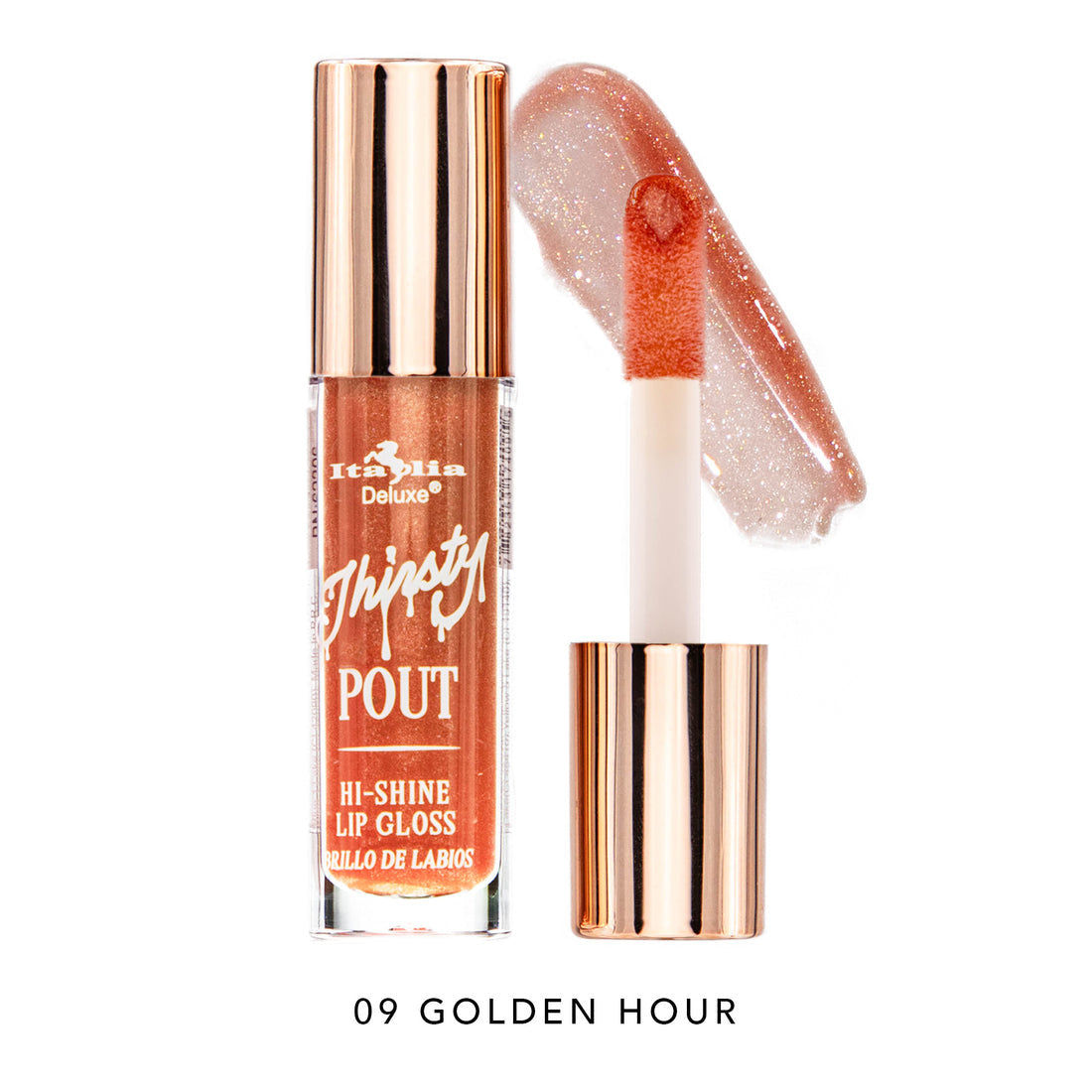 Thirsty Pout Hi-Shine Lip Gloss - Italia Deluxe