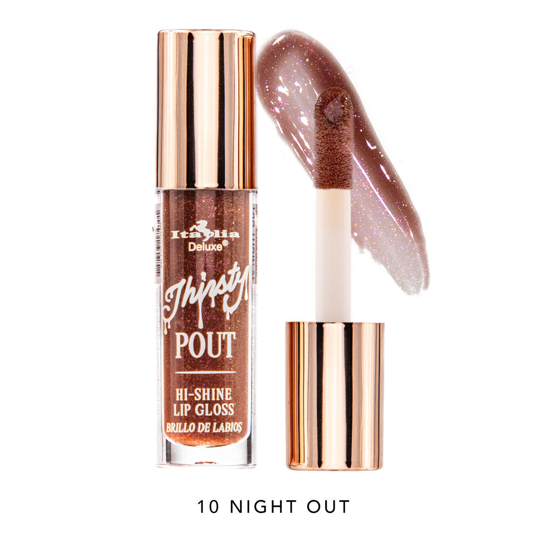 Thirsty Pout Hi-Shine Lip Gloss - Italia Deluxe