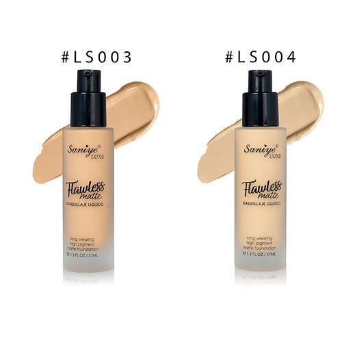 Maquillaje Líquido Mate Tono LS004 - Saniye