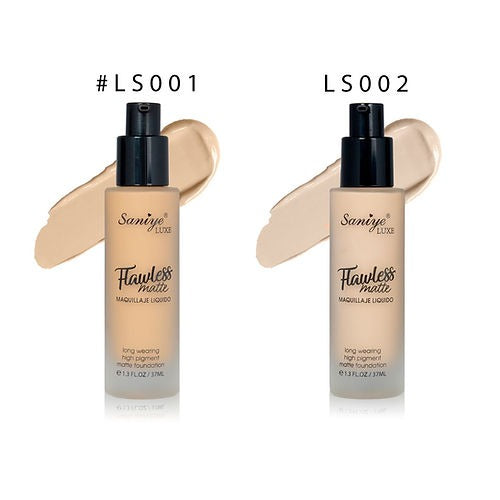 Maquillaje Líquido Mate Tono LS004 - Saniye