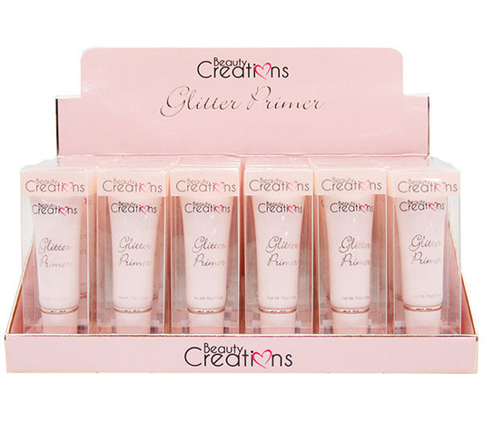 Glitter Primer Beauty Creations - Blíster 24 Unidades Pieza por Unidad: $65.00