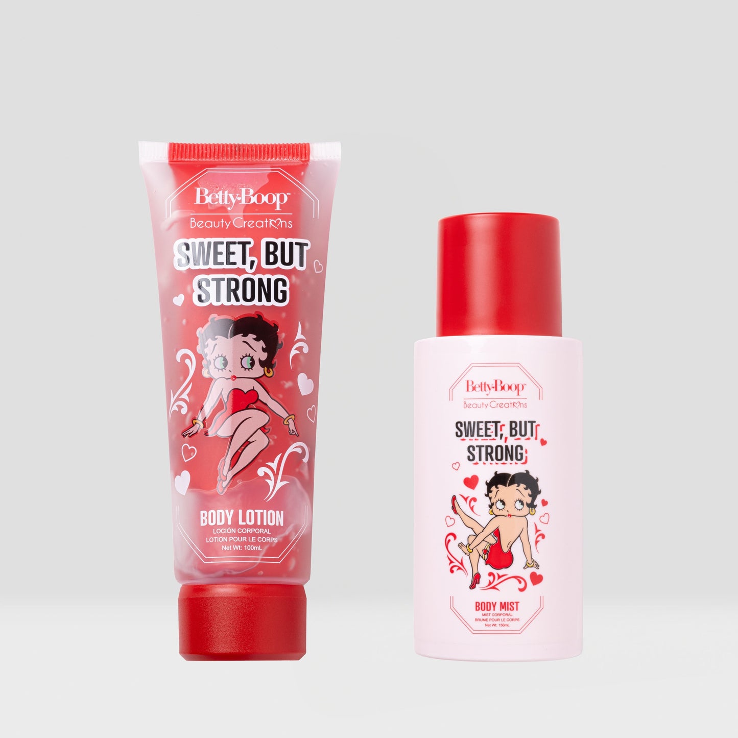 Set de Body Mist & Loción "Sweet, But Strong" - Betty Boop x Beauty Creations