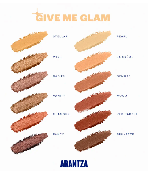 Paletas de Sombras - Shape Me & Give me Glam