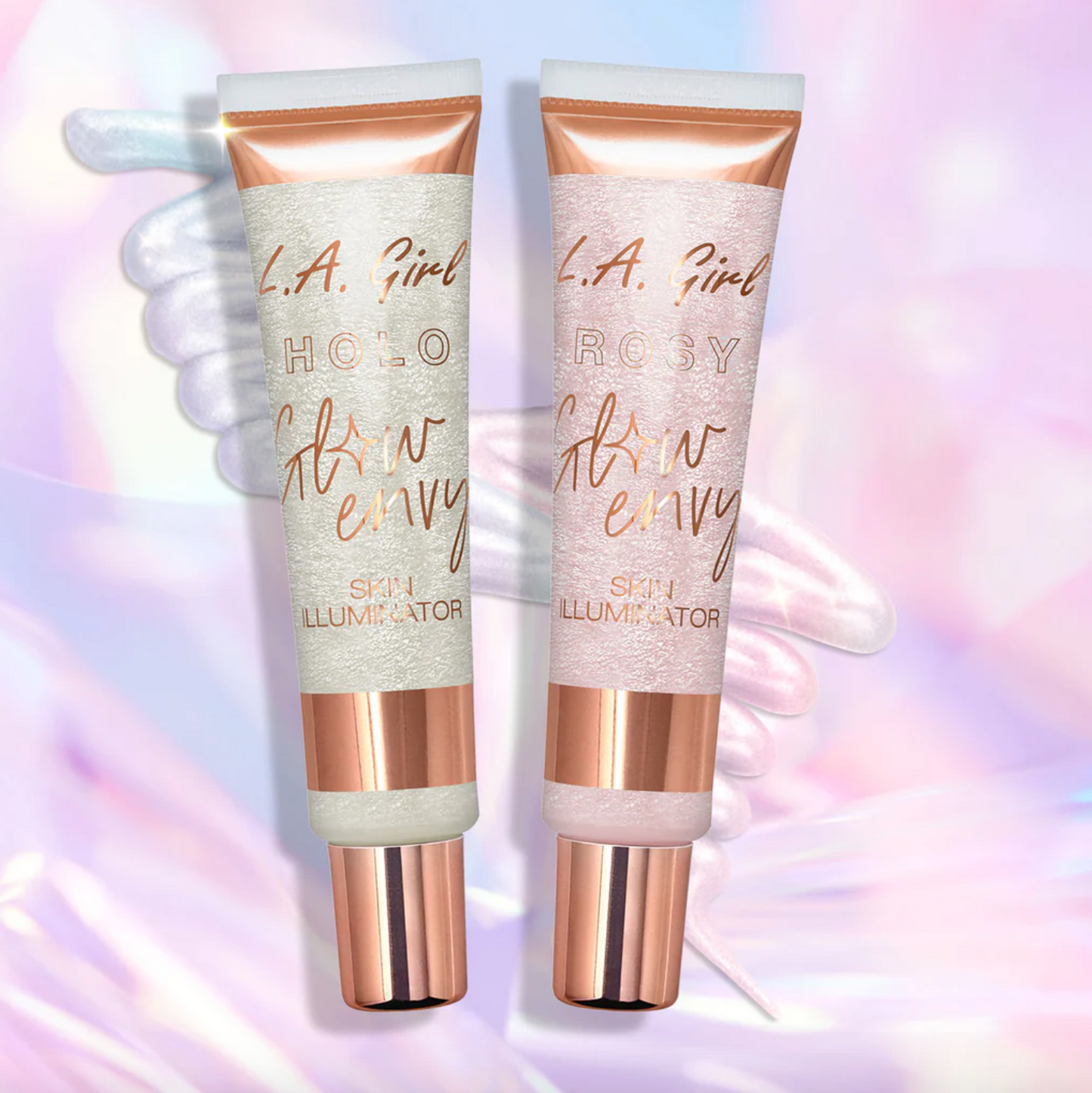 Glow Envy Iluminador Líquido Holo Glow L.A. Girl Edición Limitada