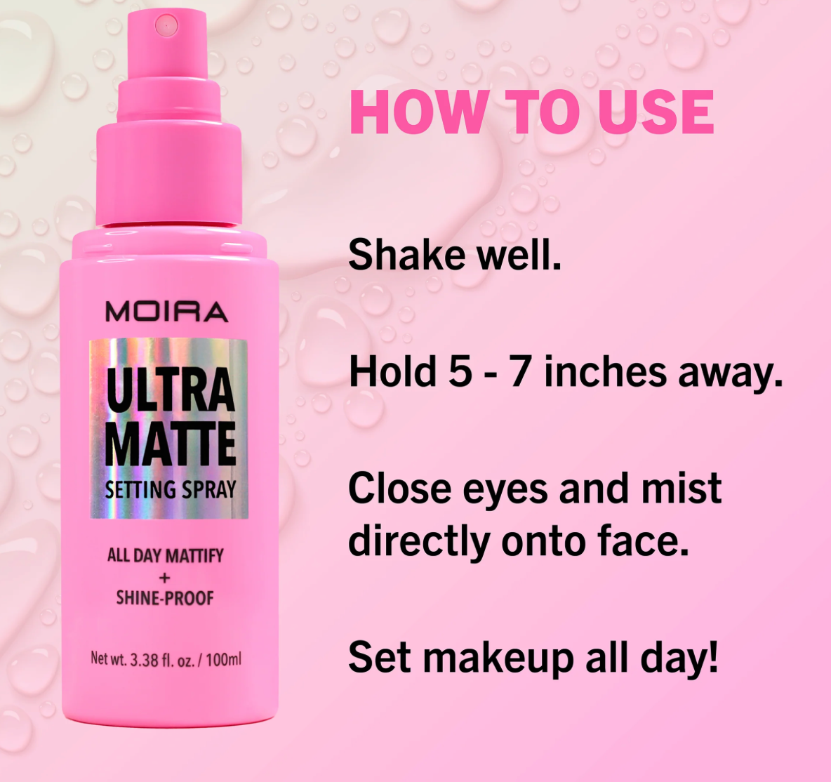 Ultra Matte Setting Spray - Moira