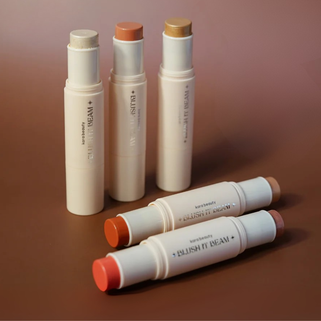 Blush N Beam Stick de Rubor e Iluminador- Kara Beauty
