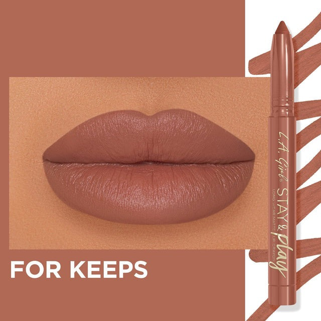 Stay & Play Labial de Crayon - L.A. Girl