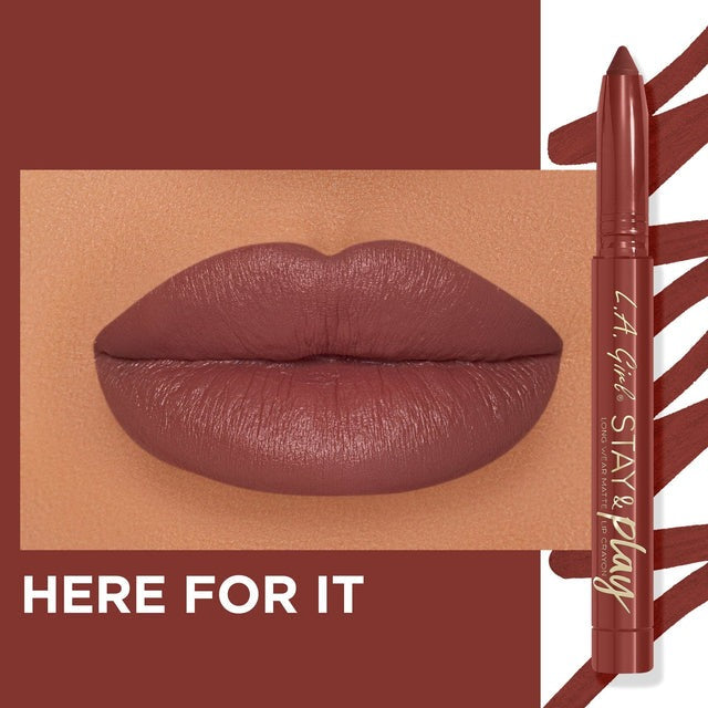 Stay & Play Labial de Crayon - L.A. Girl