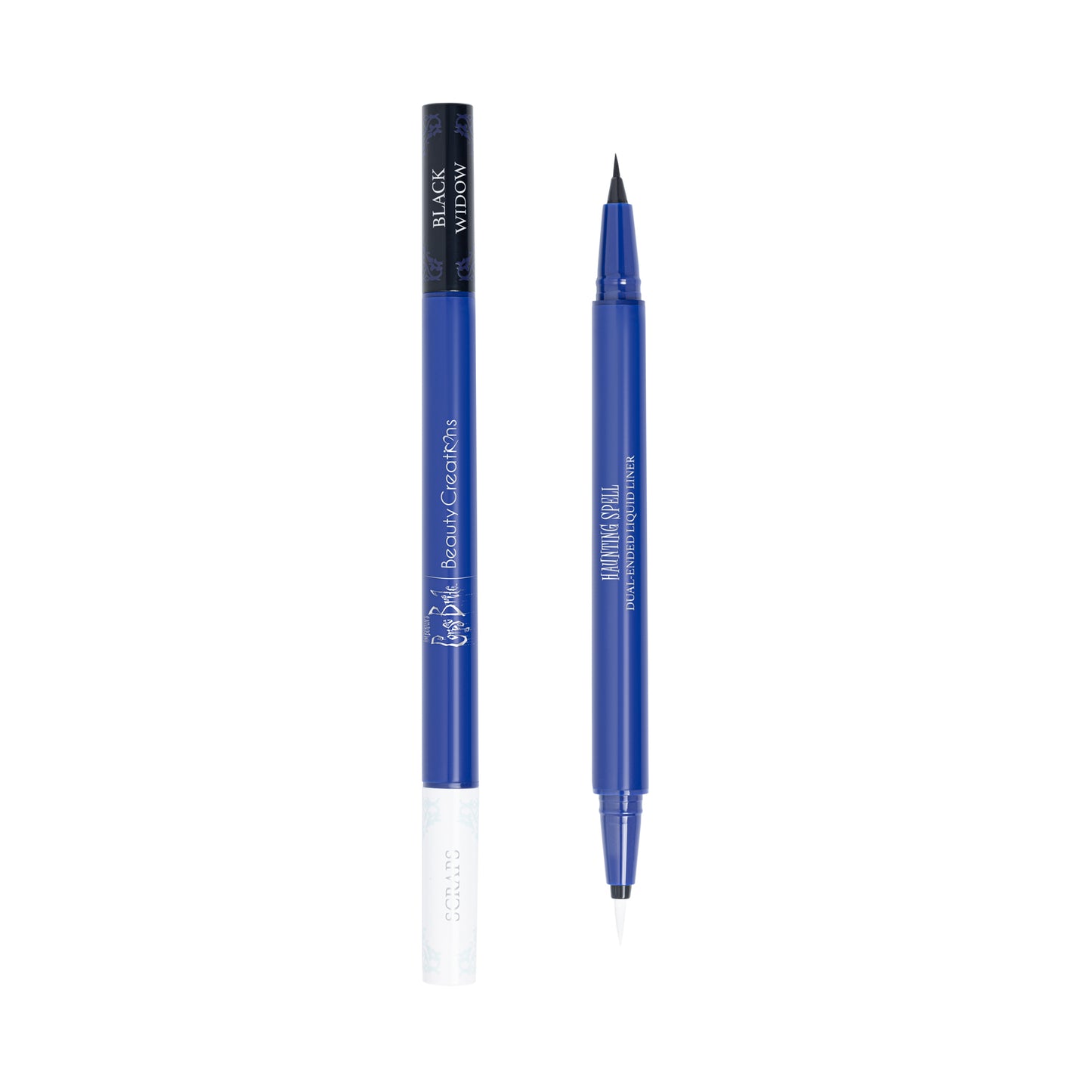 "Haunting Spell: Scraps/Black Widow" Delineador Líquido Doble Punta - Corpse Bride x Beauty Creations