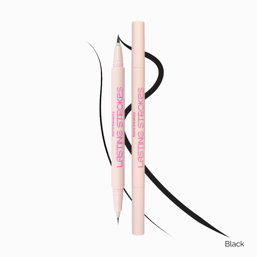 Lasting Strokes Delineador de Ojos Líquido - Kara Beauty
