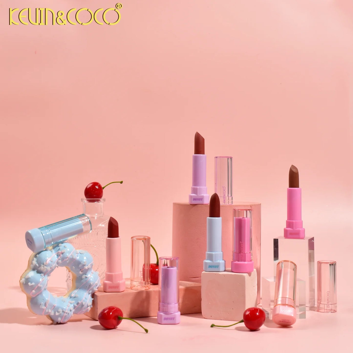 Labial Sweet Berry Lipstick Set de 2 Pz - Kevin & Coco