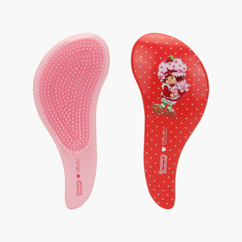Cepillo Desenredante de Plástico Rojo Strawberry Shortcake - Celavi