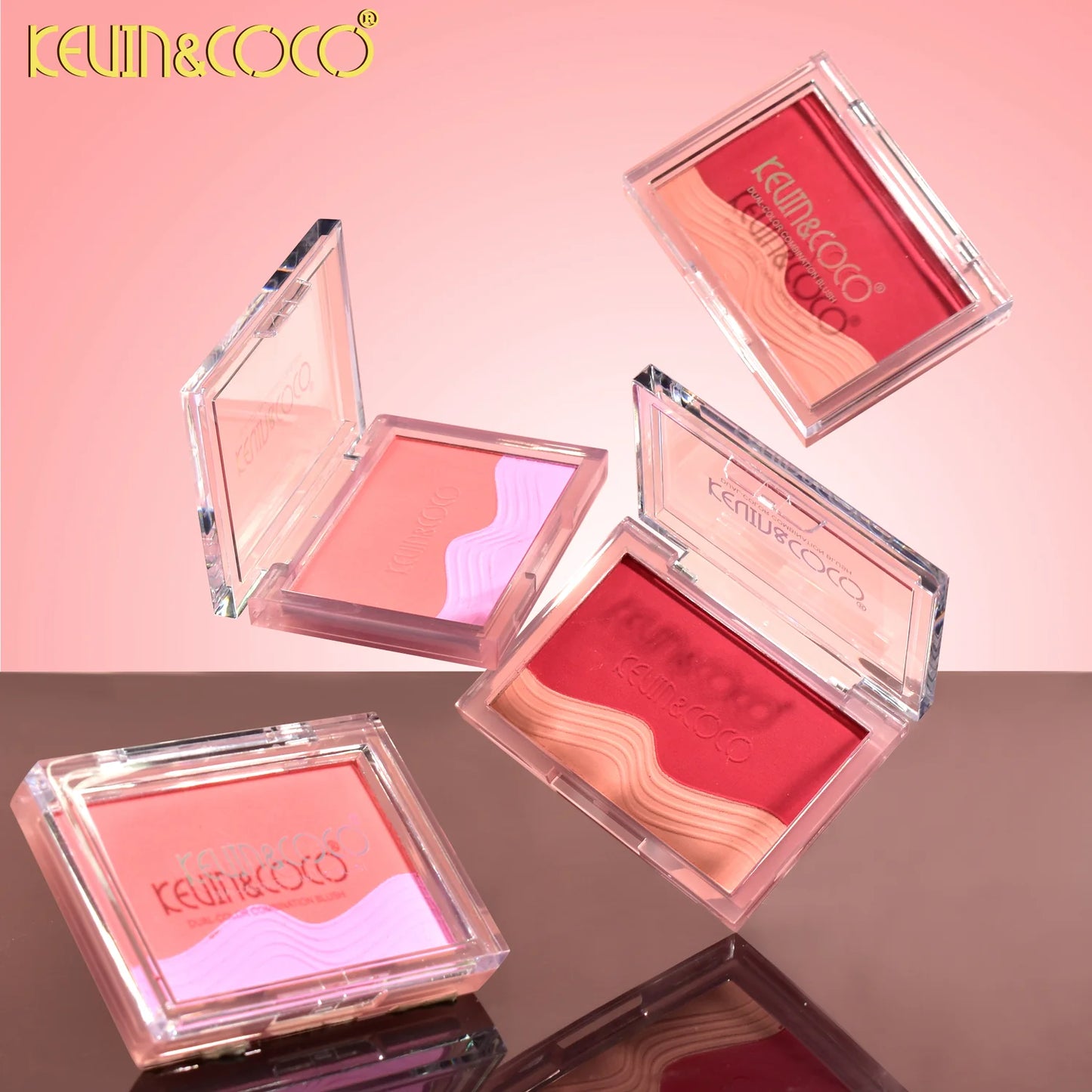 Wave Duo Blush Rubor en Polvo - Kevin & Coco