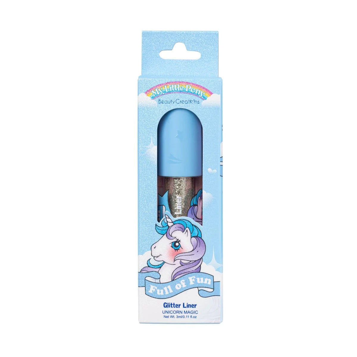 "Full of Fun: Unicorn Magic" Glitter Eyeliner Tono Unicorn Magic - My Little Pony x Beauty Creations