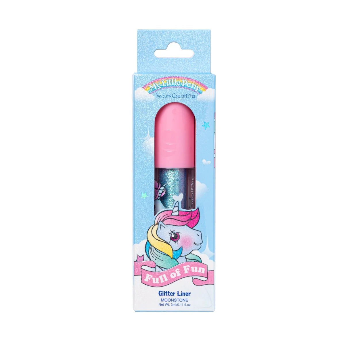 "Full of Fun: Unicorn Magic" Glitter Eyeliner Tono Moonstone - My Little Pony x Beauty Creations