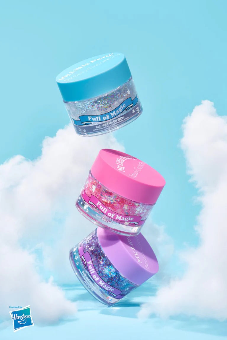 "Full of Magic" Body and Face Gel Glitter Tono Glory - My Little Pony x Beauty Creations