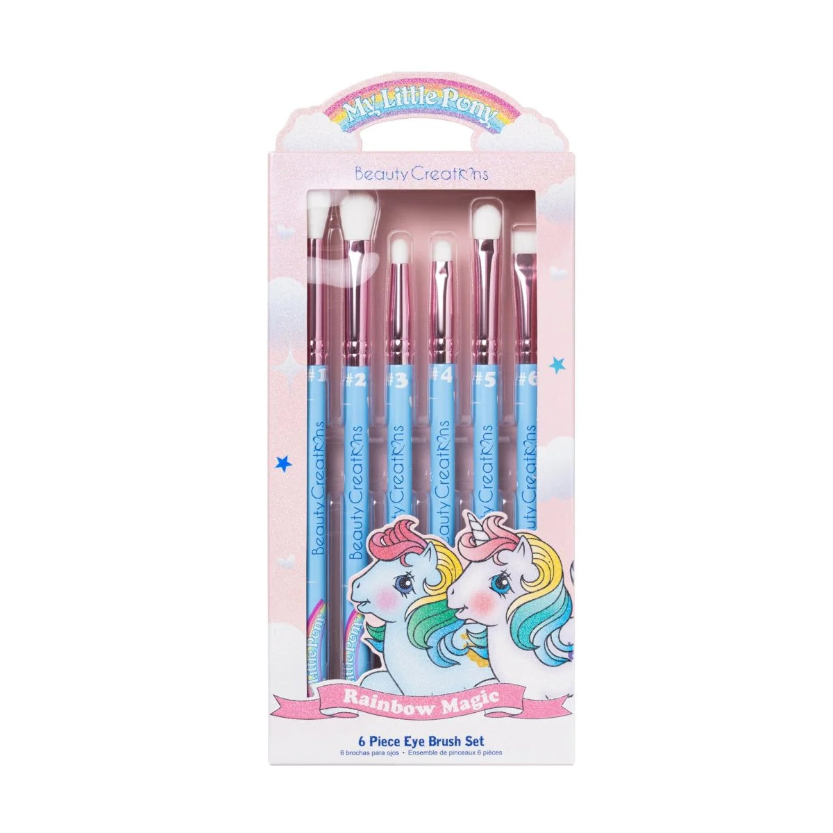 "Rainbow Magic" 6 Piece Eye Brush Set - My Little Pony x Beauty Creations