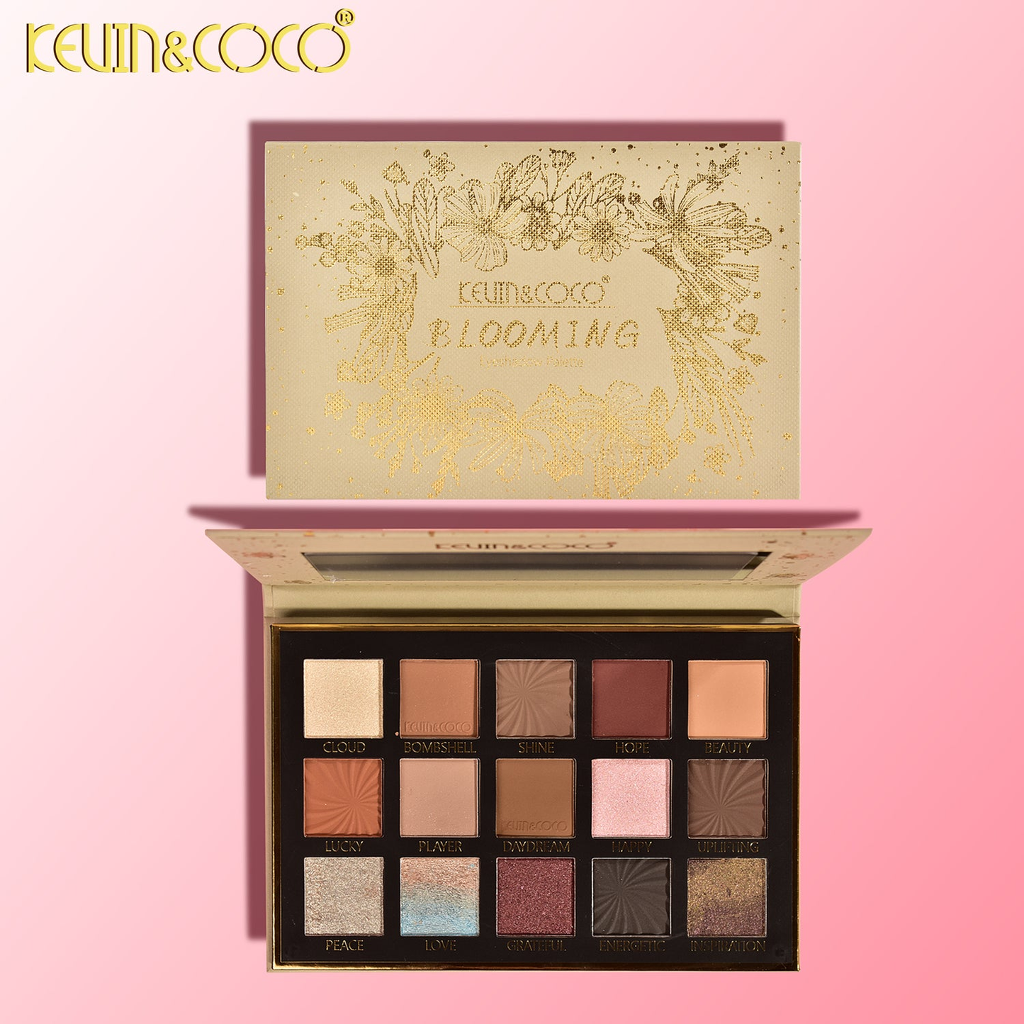 Blooming Paleta de Sombras- Kevin & Coco