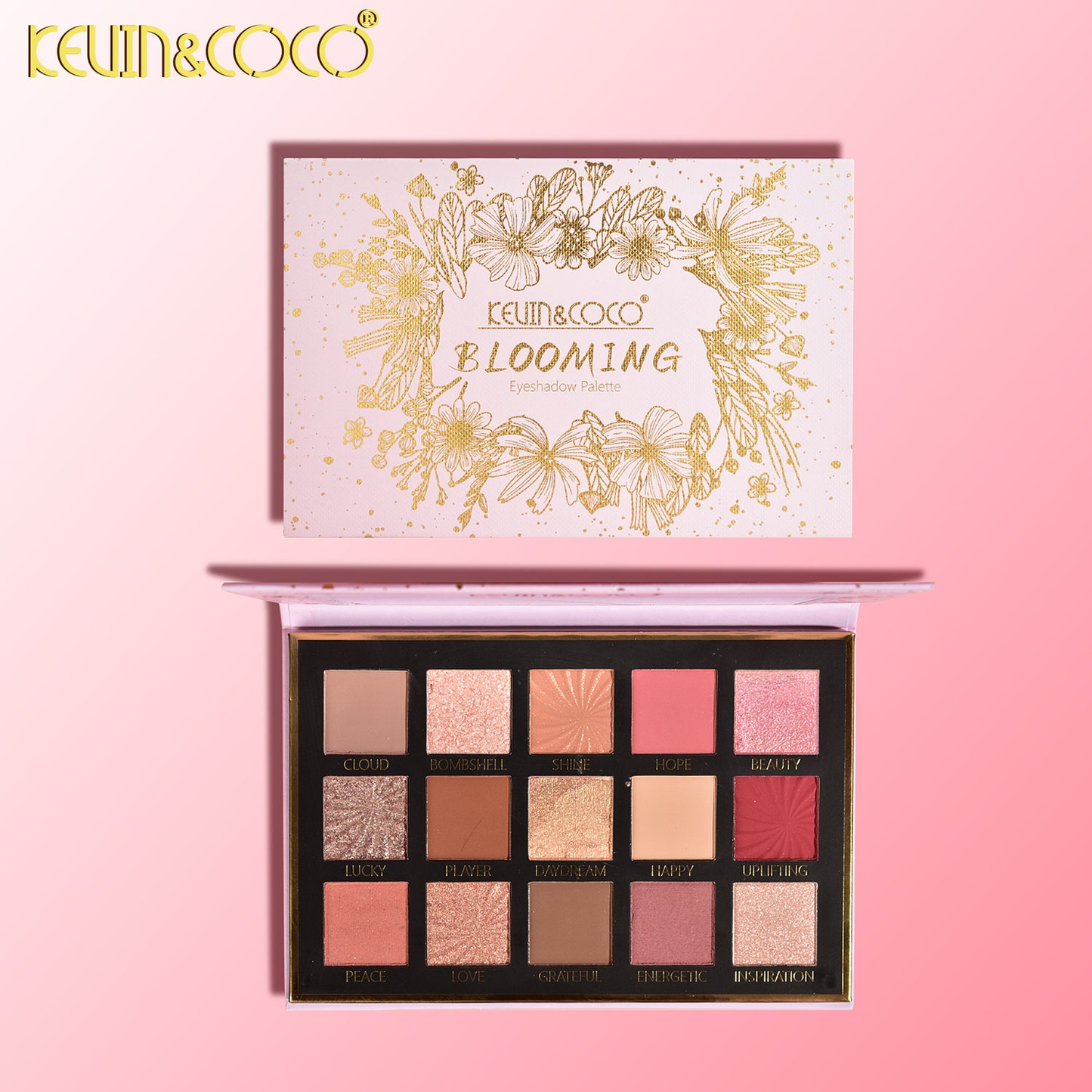 Blooming Paleta de Sombras- Kevin & Coco