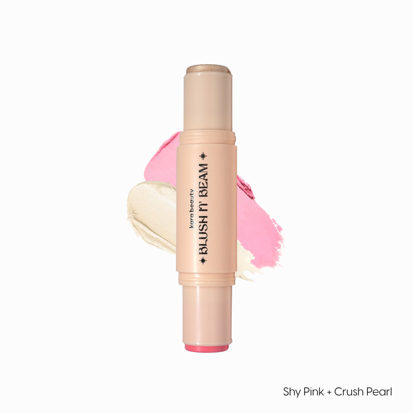 Blush N Beam Stick de Rubor e Iluminador- Kara Beauty