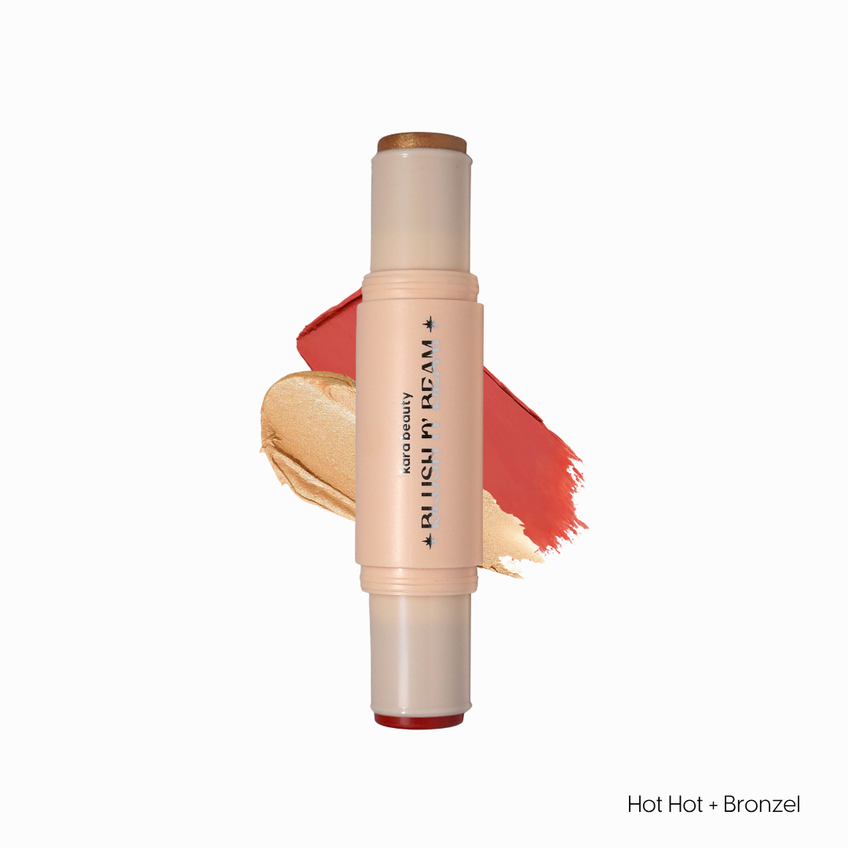 Blush N Beam Stick de Rubor e Iluminador- Kara Beauty