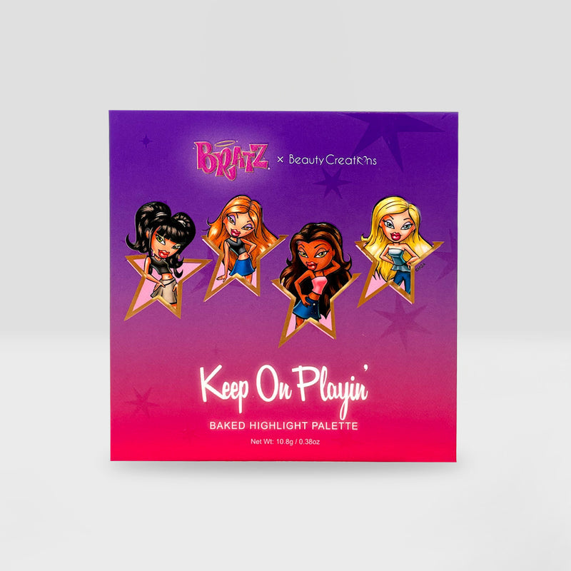 Keep On Playin' Paleta de Iluminadores - Bratz x Beauty Creations