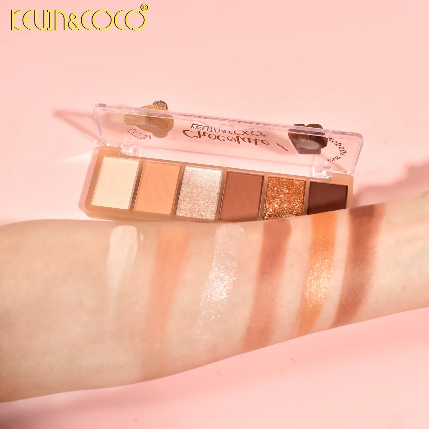 Paleta de Sombras 6 Tonos - Kevin & Coco