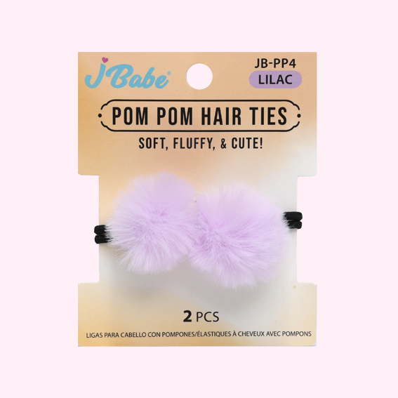 Pom Pom Ligas Lila J Babe