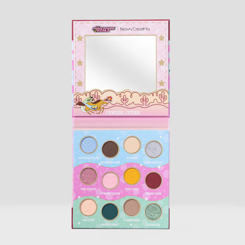 Paleta de Sombras Cowgirl Cuties - Chicas Superpoderosas x Beauty Creations
