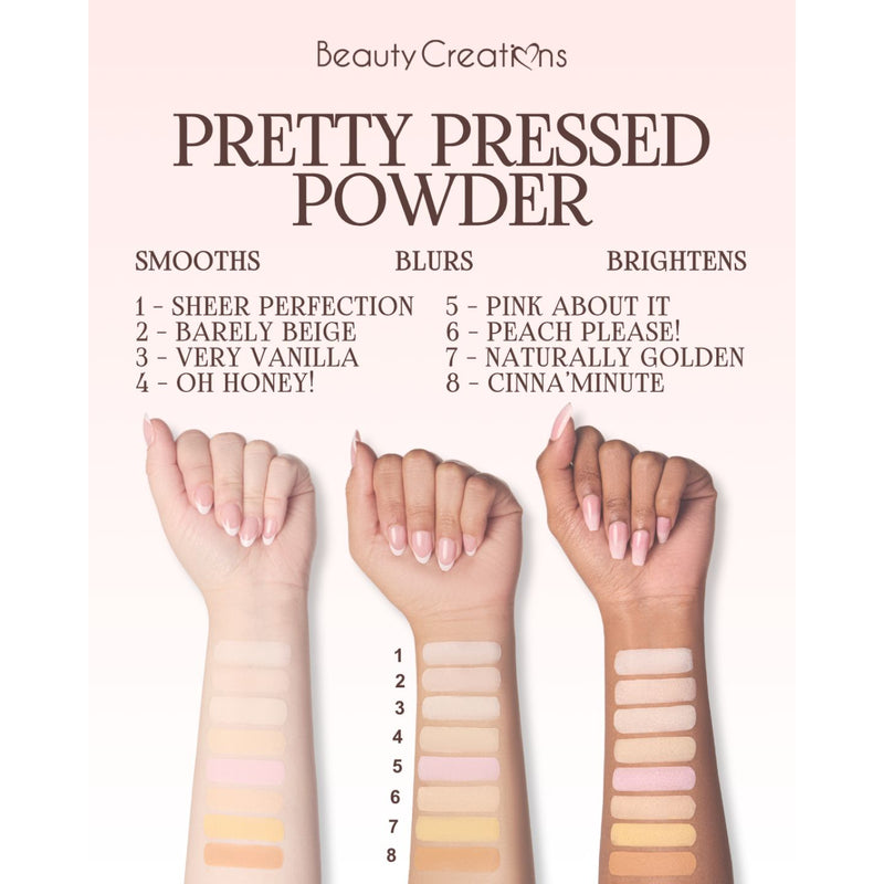 Pretty Pressed Polvo Compacto Fijador - Beauty Creations