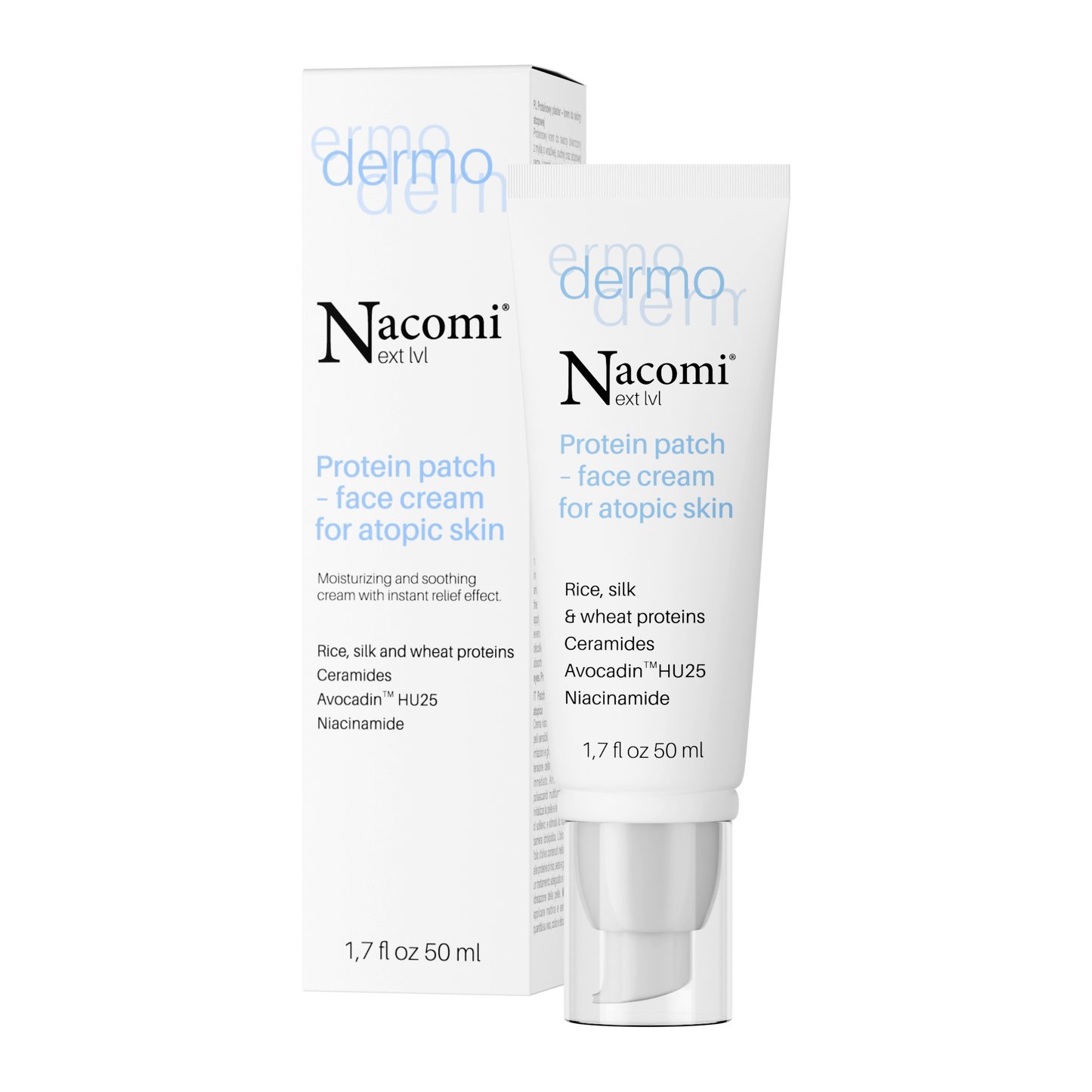 Crema Facial Proteíca 50 ml - Nacomi Dermo