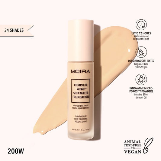 Complete Wear Soft Matte Foundation Base - Moira