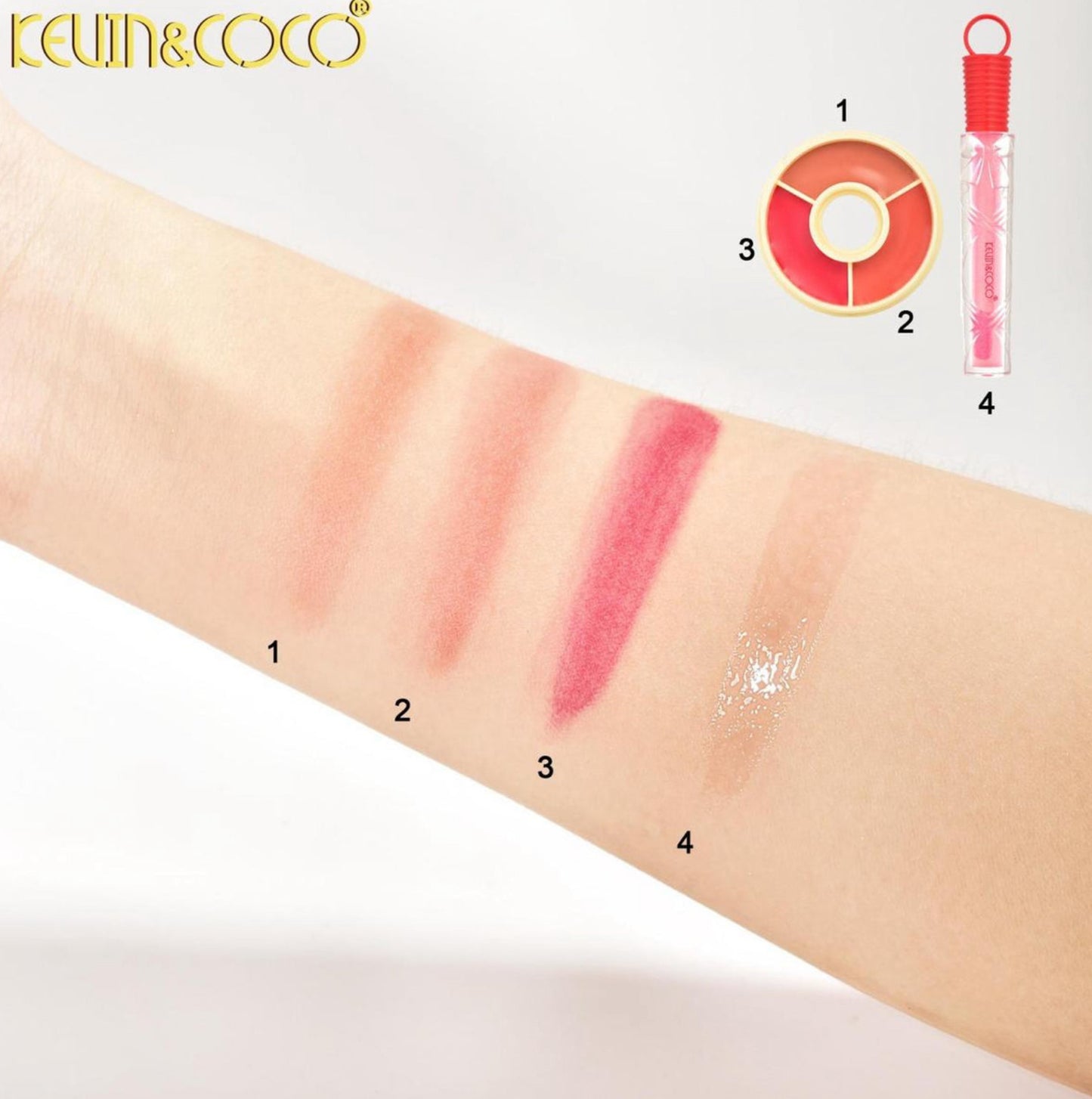 Xmas Lip Gloss Charm Kevin & Coco