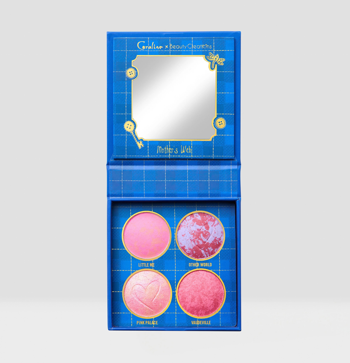 BEAUTY CREATIONS X CORALINE "MOTHER'S WEB" FACE PALETTE