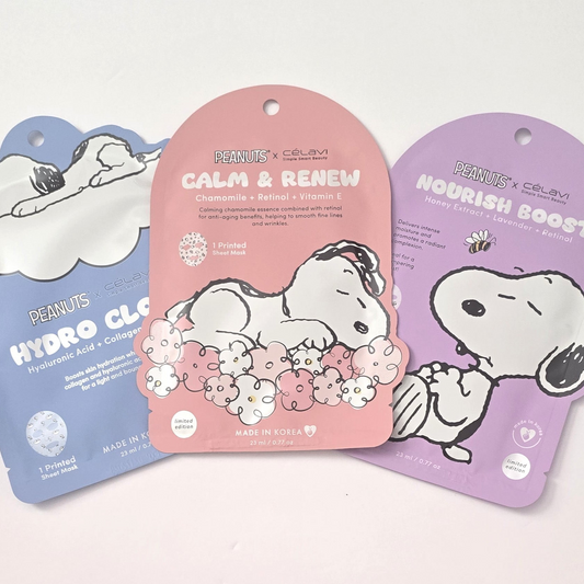 Mascarilla Facial - Peanuts x Celavi