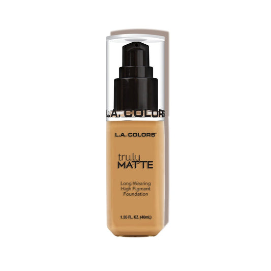 Truly Matte Foundation Tono Golden Beige - L.A. Colors