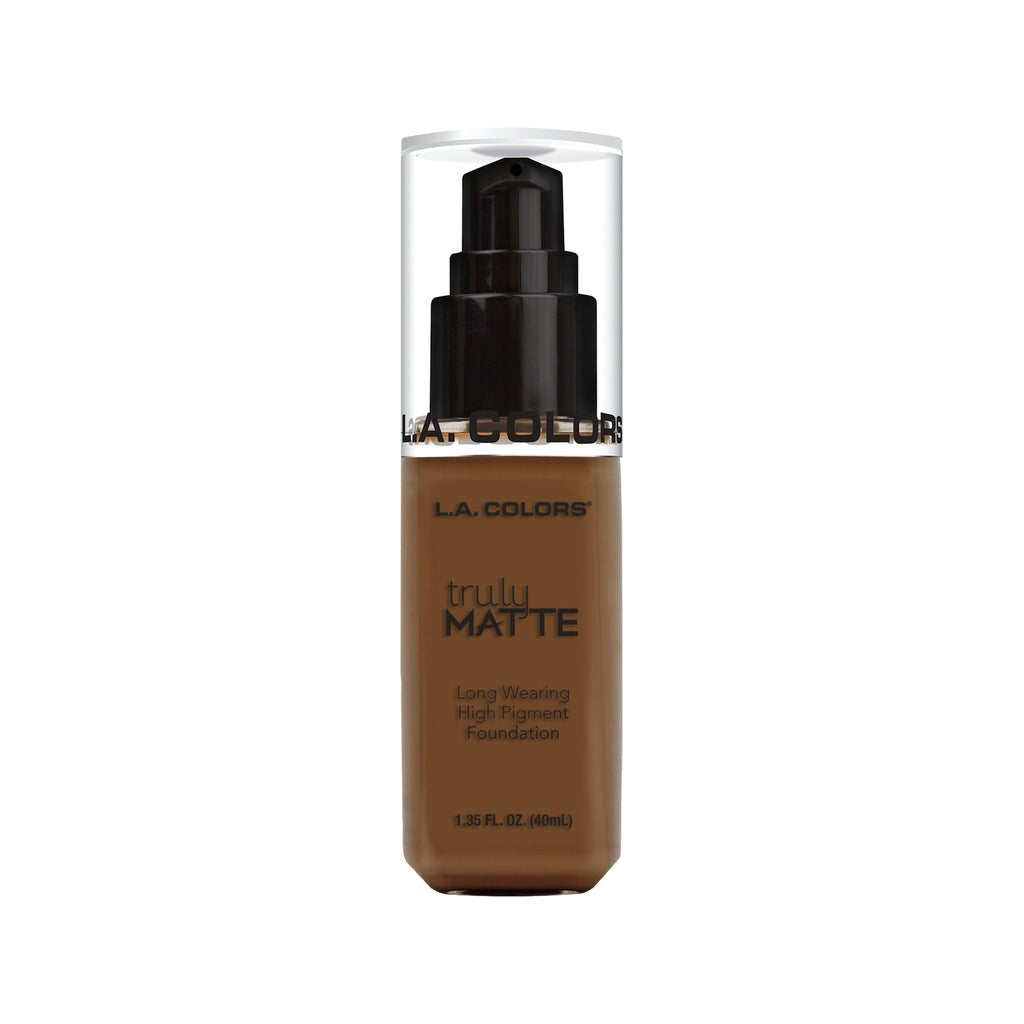 Truly Matte Foundation Tono Mahogany - L.A. Colors