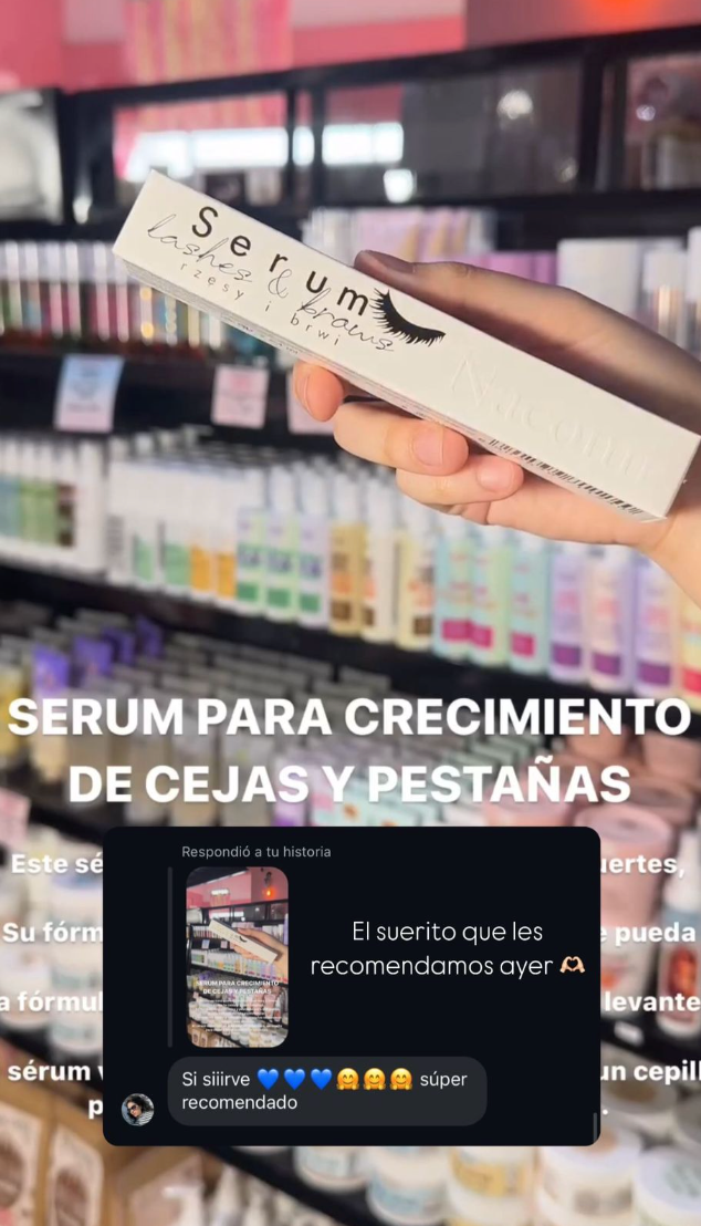 Serúm para Pestañas y Cejas - Nacomi