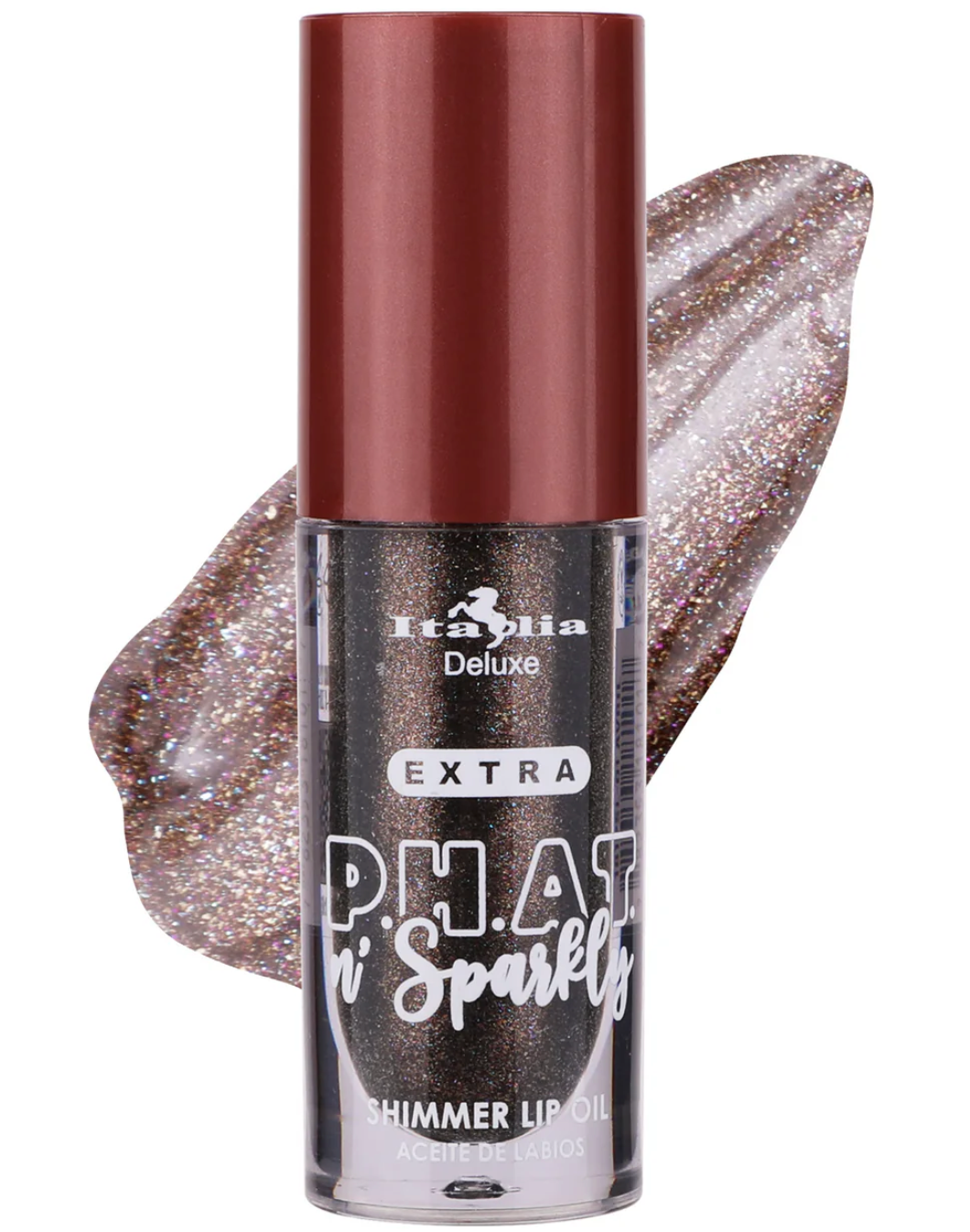 Extra P.H.A.T. n' Sparkly Shimmer Lip Oil - Italia Deluxe