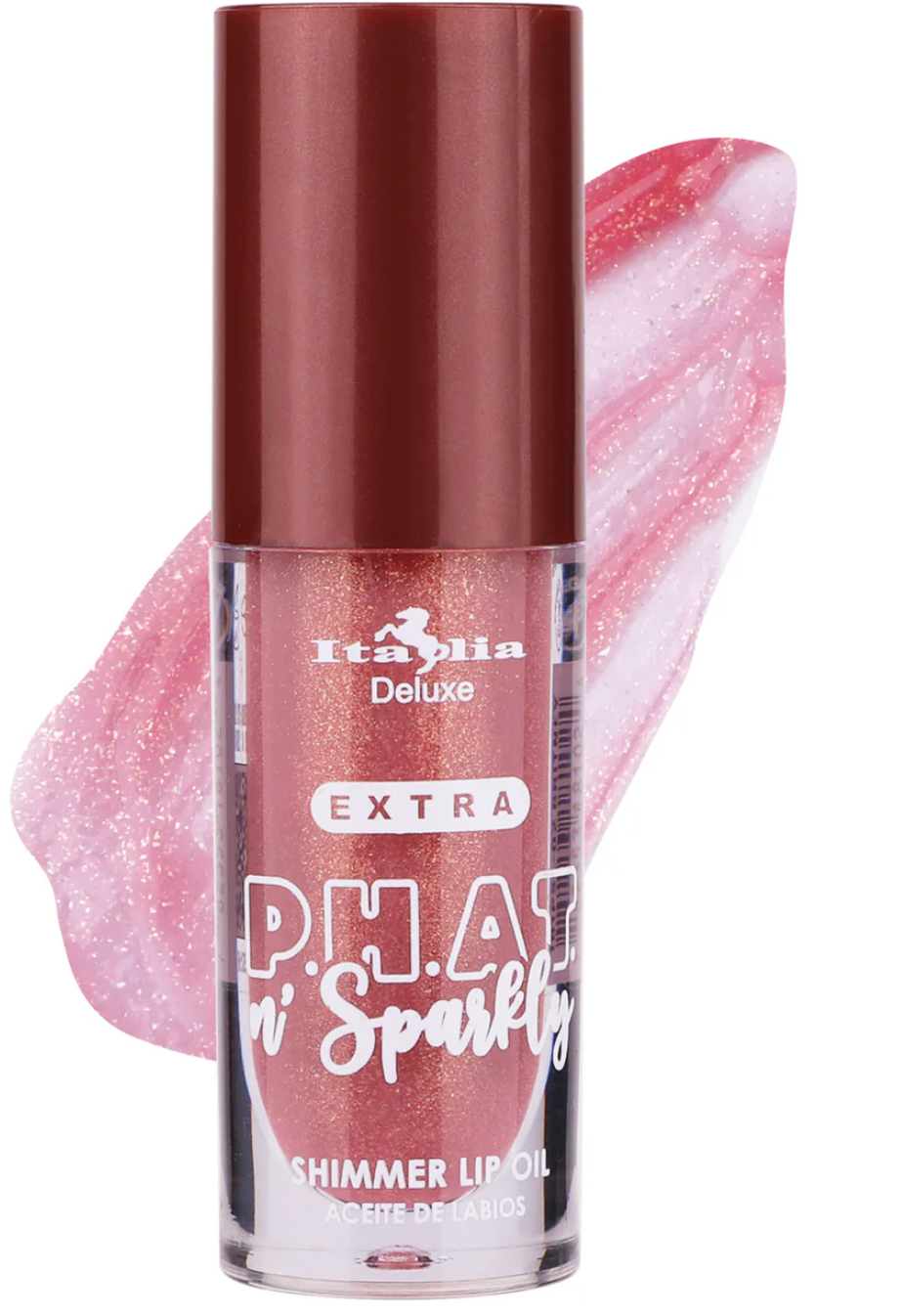 Extra P.H.A.T. n' Sparkly Shimmer Lip Oil - Italia Deluxe