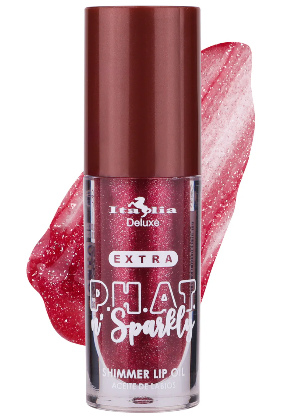 Extra P.H.A.T. n' Sparkly Shimmer Lip Oil - Italia Deluxe