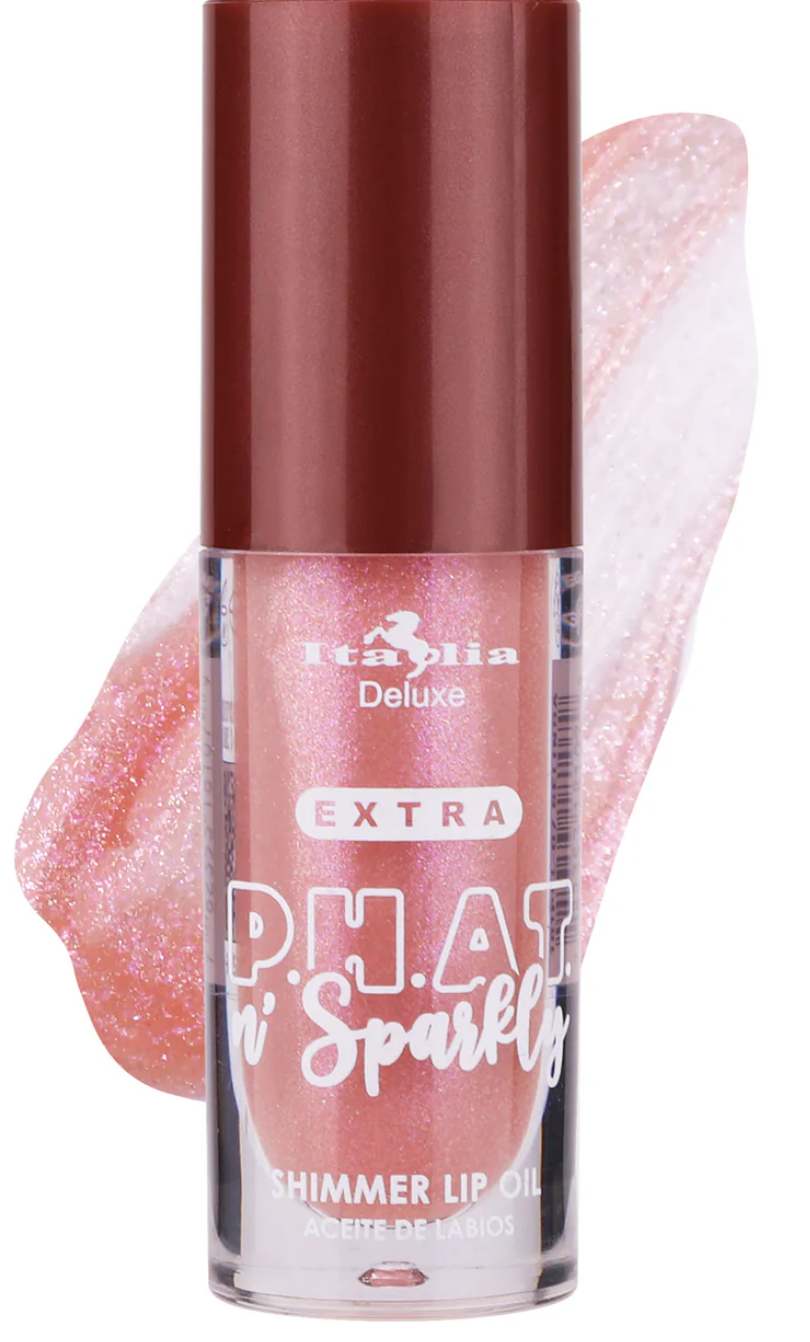 Extra P.H.A.T. n' Sparkly Shimmer Lip Oil - Italia Deluxe