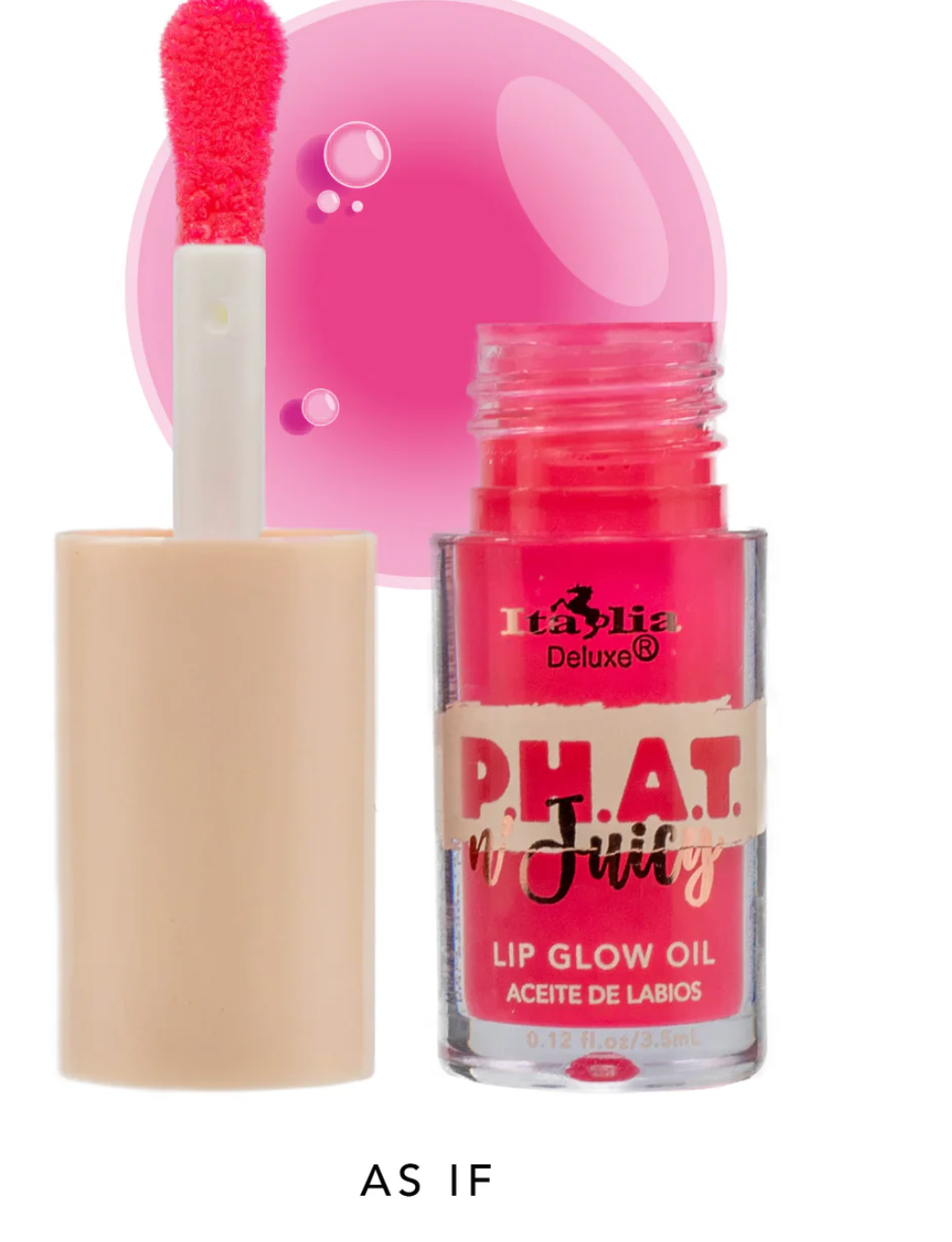 P.H.A.T.N' Juicy Lip Glow Oil - Italia Deluxe