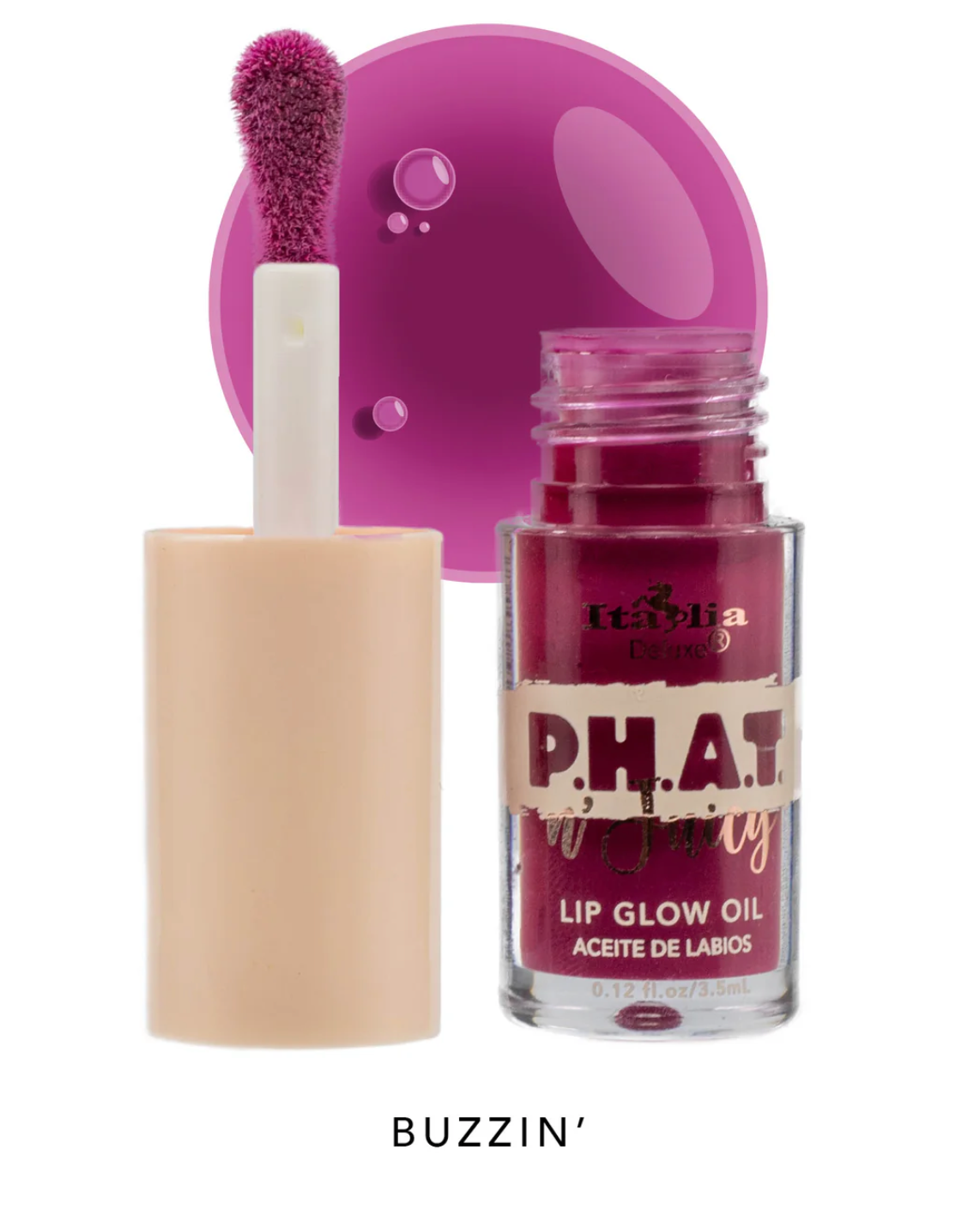P.H.A.T.N' Juicy Lip Glow Oil - Italia Deluxe