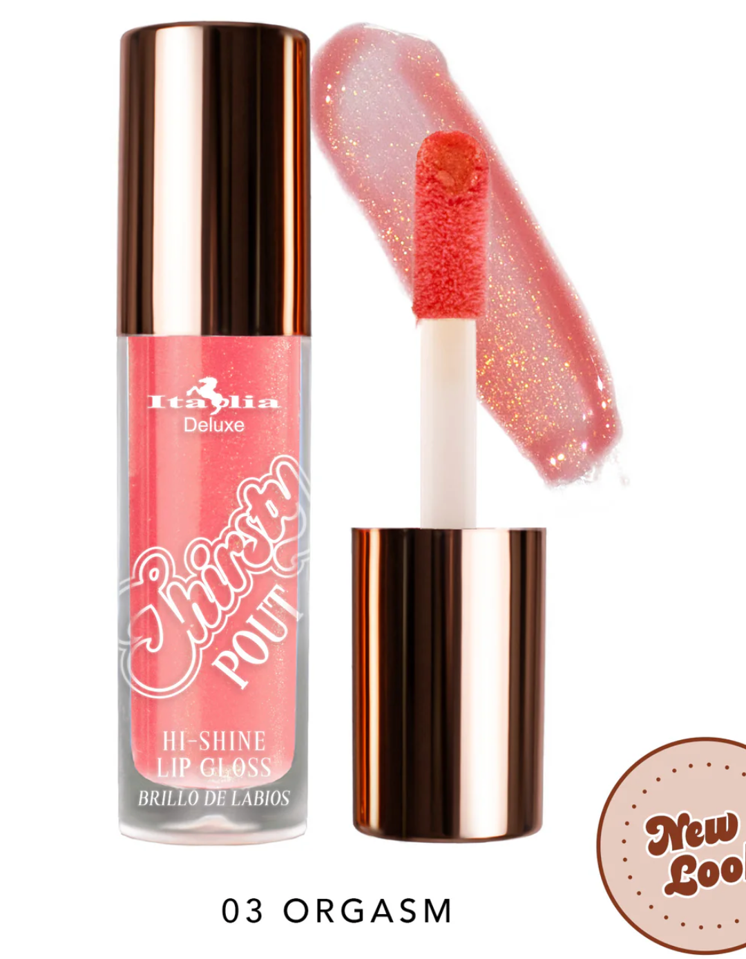 Thirsty Pout Hi-Shine Lip Gloss - Italia Deluxe