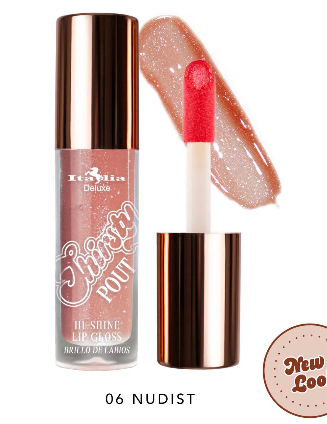 Thirsty Pout Hi-Shine Lip Gloss - Italia Deluxe