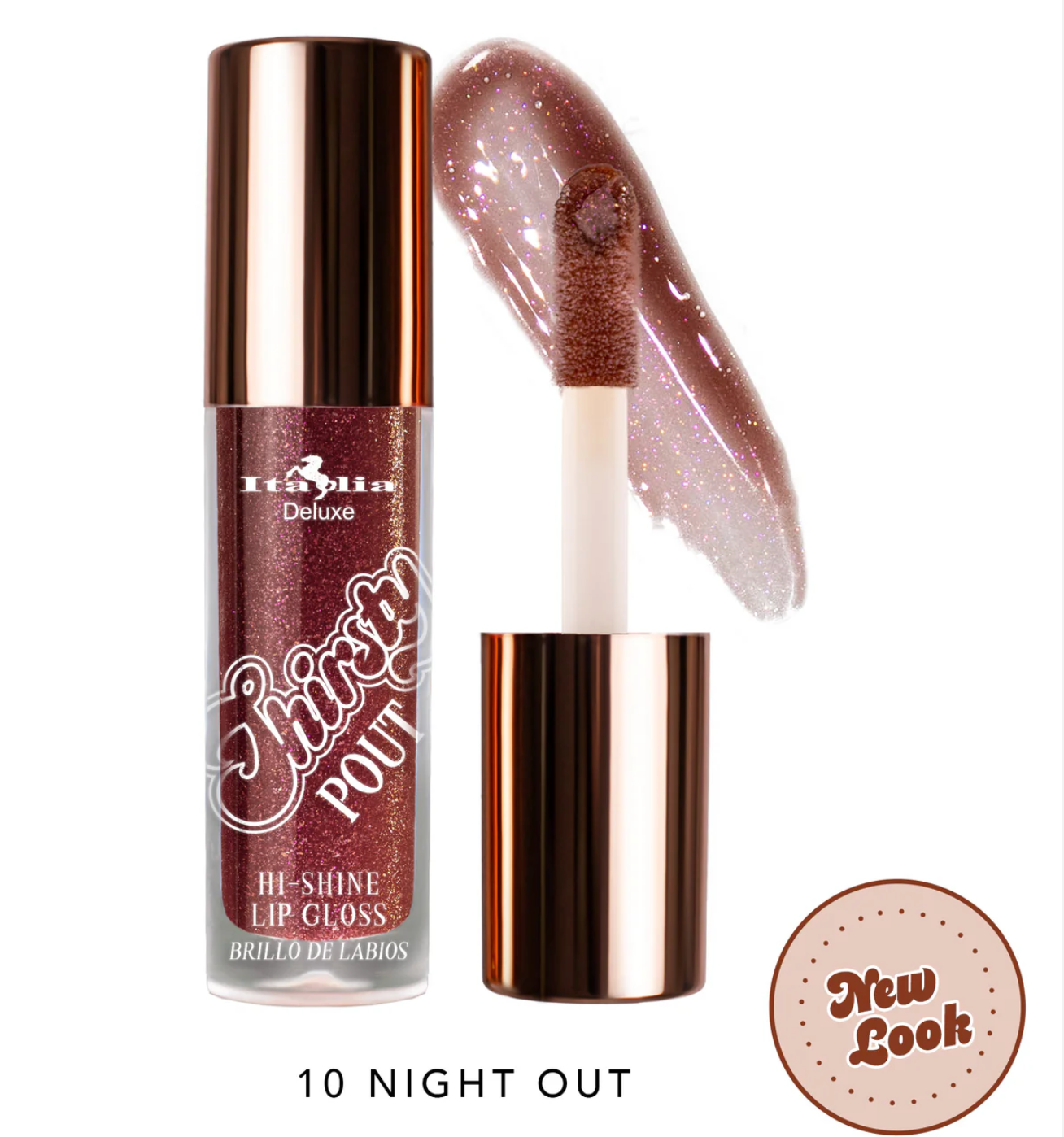 Thirsty Pout Hi-Shine Lip Gloss - Italia Deluxe